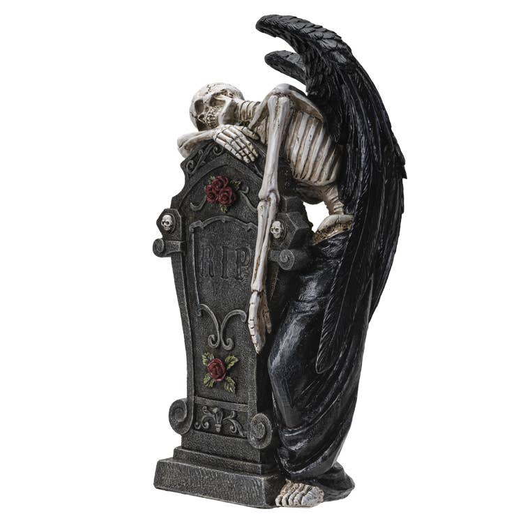 Le Tombe Morte Statue Figurine Skeleton Home Decor - Gothic & Alternative Gift - Haunted