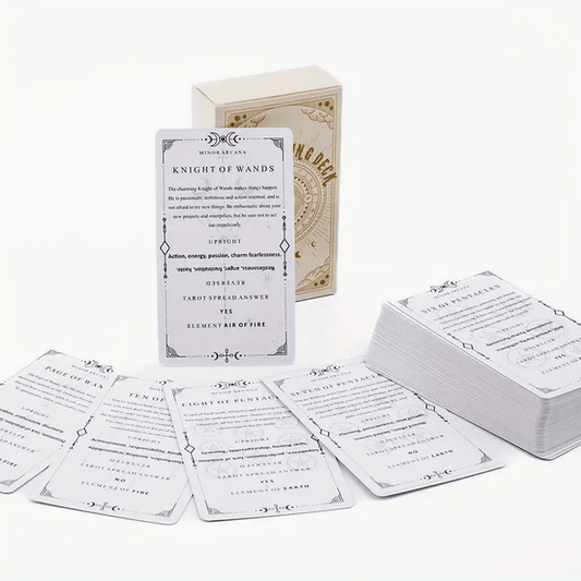 Learning Tarot Card Deck Witch Supplies - Gothic & Alternative Gift - Haunted