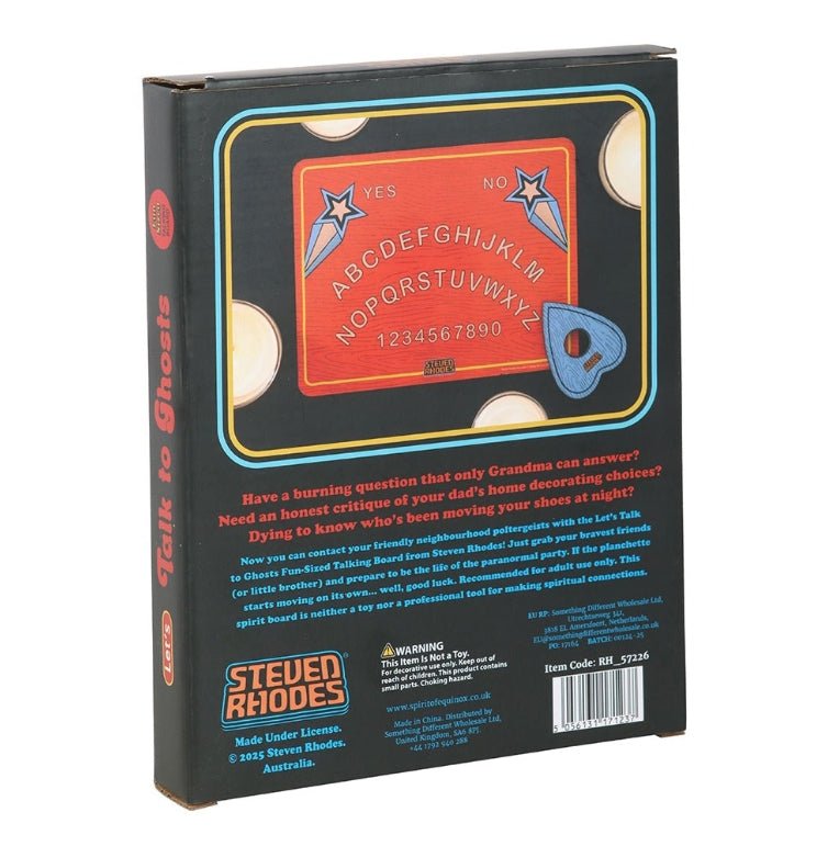 Let's Talk to Ghosts Talking Board by Steven Rhodes Witch Supplies - Gothic & Alternative Gift - Haunted