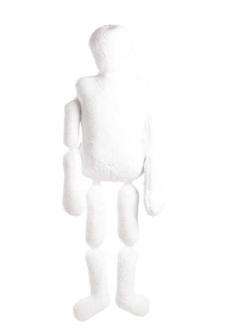 Life Size Stuffed Skeleton Plush Buddy Pillow White Home Decor - Gothic & Alternative Gift - Haunted