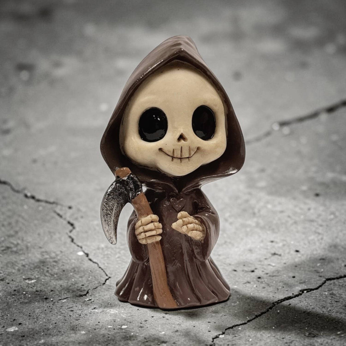 Little Grim Reaper Figurine – Miniature Resin Gothic Decor Home Decor - Gothic & Alternative Gift - Haunted