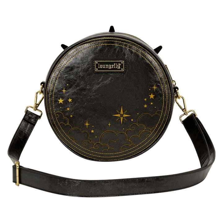 Loungefly Celestial Sun & Moon Crossbody Bag Purse Black & Gold Bags & Accessories - Gothic & Alternative Gift - Haunted