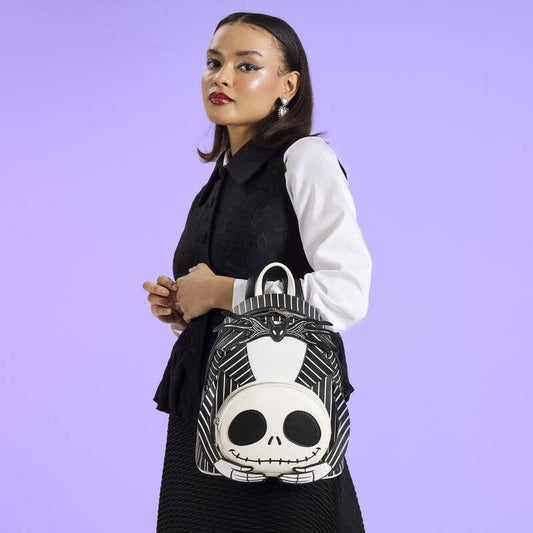 Loungefly Disney Headless Jack Skellington Mini Backpack Accessories - Gothic & Alternative Gift - Haunted