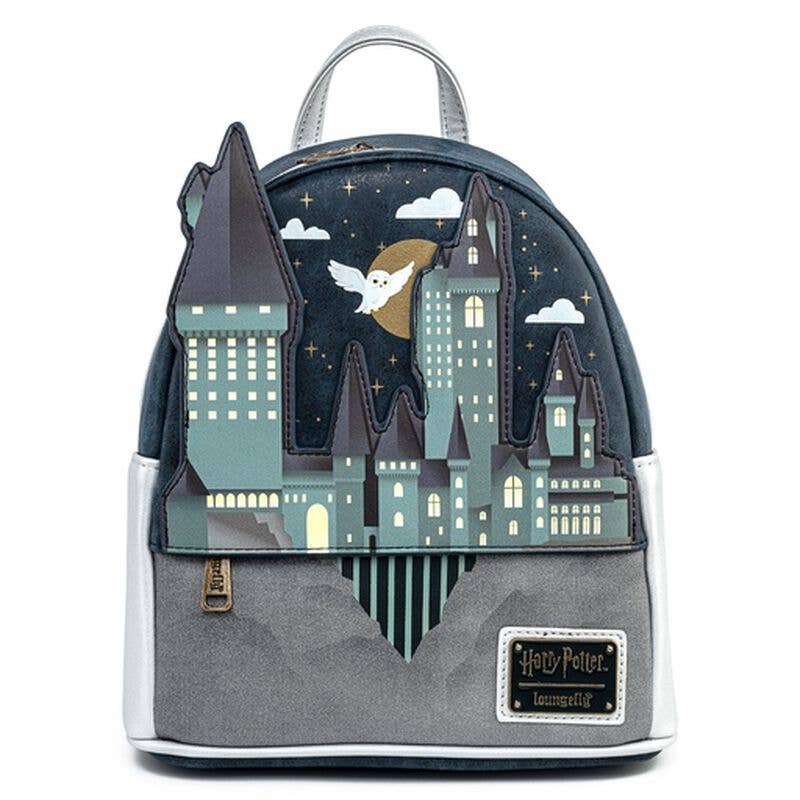 Loungefly Harry Potter Hogwarts Castle Mini Backpack Bags & Accessories - Gothic & Alternative Gift - Haunted