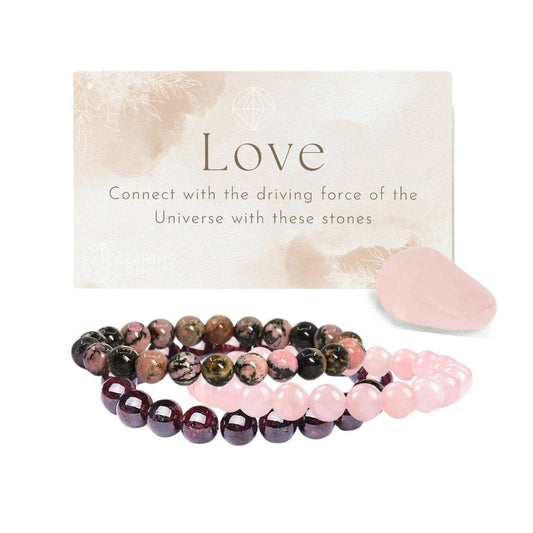 Love Intentions Bracelet Set Crystal - Gothic & Alternative Gift - Haunted