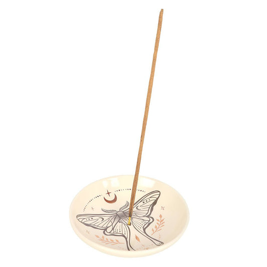 Luna Moth Incense Holder Burner Sticks Cones Incense Holders, - Gothic & Alternative Gift - Haunted