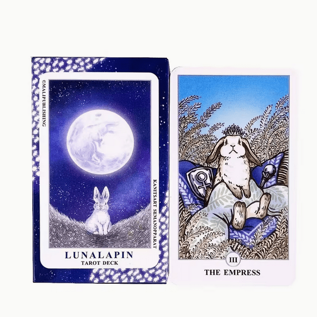 Lunalapin Tarot Card Deck Witch Supplies - Gothic & Alternative Gift - Haunted