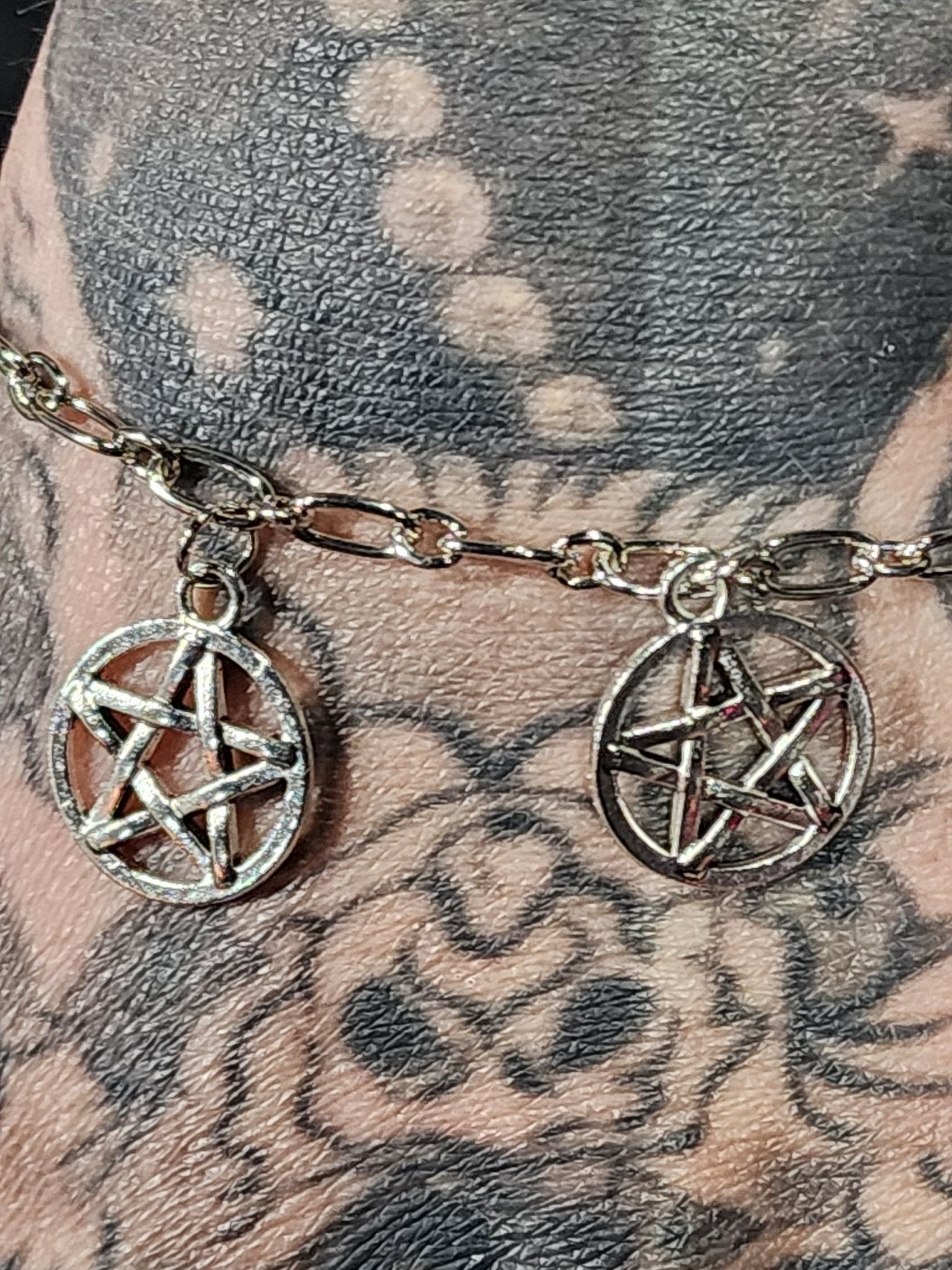 Magic Goth Pentagram Bracelet Jewelry - Gothic & Alternative Gift - Haunted