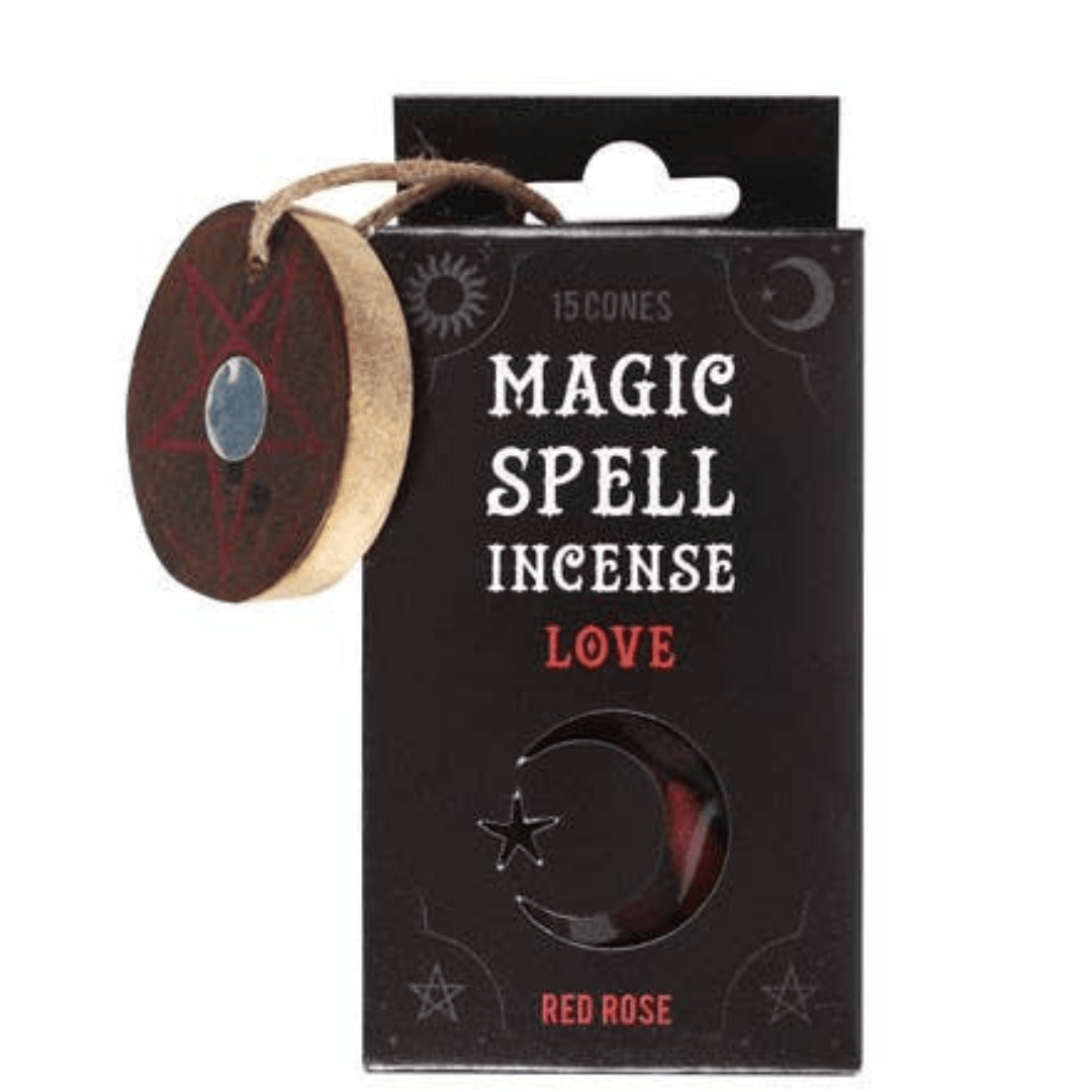 Magic Spell Incense Cones with Holders Insense - Gothic & Alternative Gift - Haunted