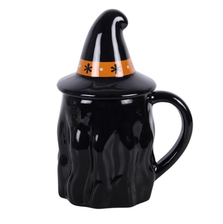 Magic Witch Shaped Lidded Mug Drinkware - Gothic & Alternative Gift - Haunted