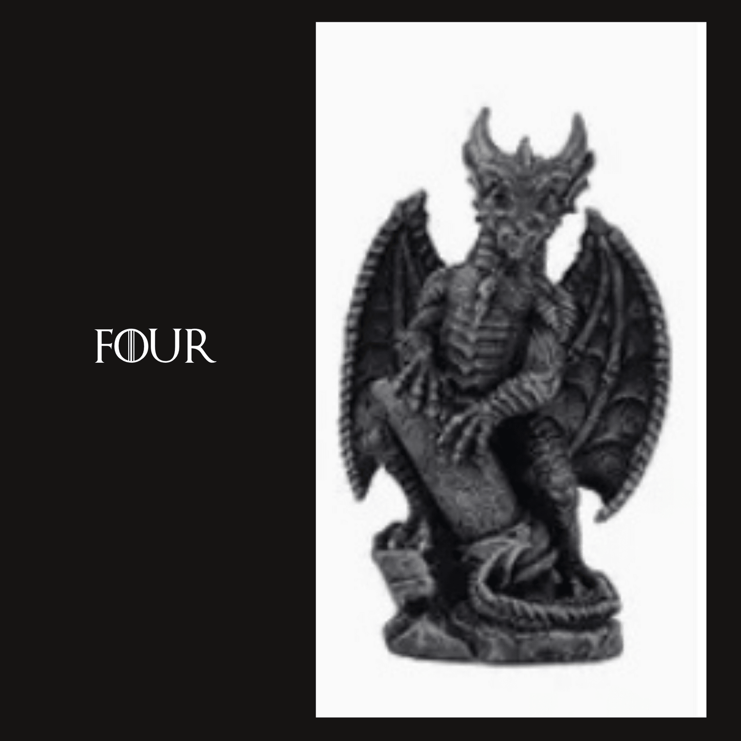 Medieval Dragon Statue Figurine Home Decor - Gothic & Alternative Gift - Haunted
