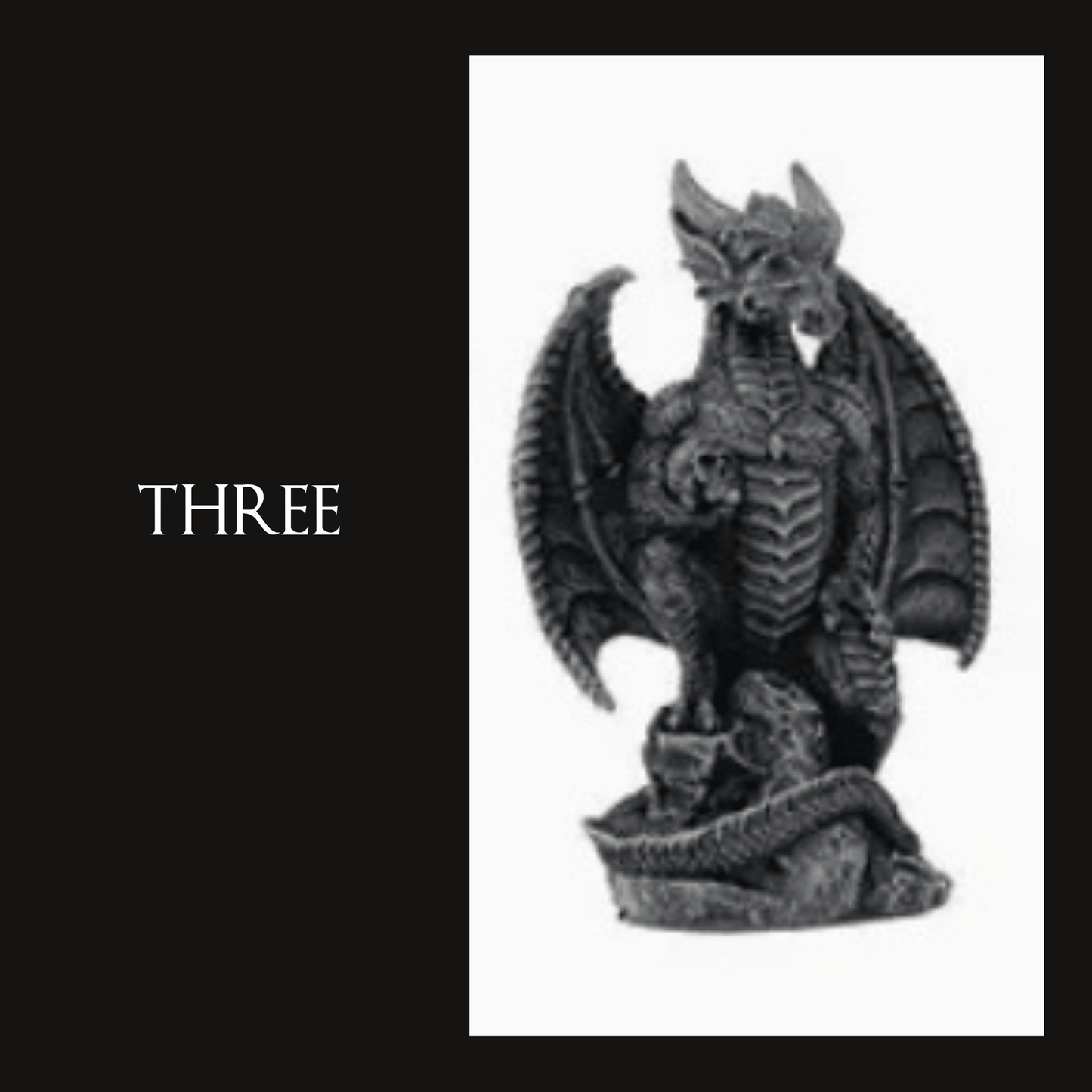 Medieval Dragon Statue Figurine Home Decor - Gothic & Alternative Gift - Haunted
