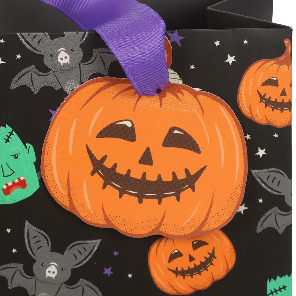 Medium Monster Mash Print Gift Bag Wrapping Paper - Gothic & Alternative Gift - Haunted