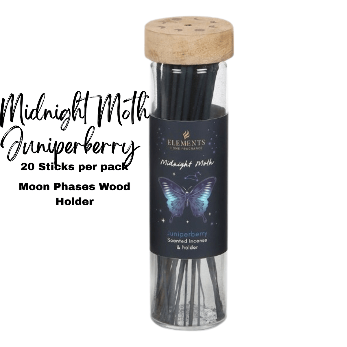 Midnight Forest Incense Sticks Large 40 Sticks per pack incense - Gothic & Alternative Gift - Haunted