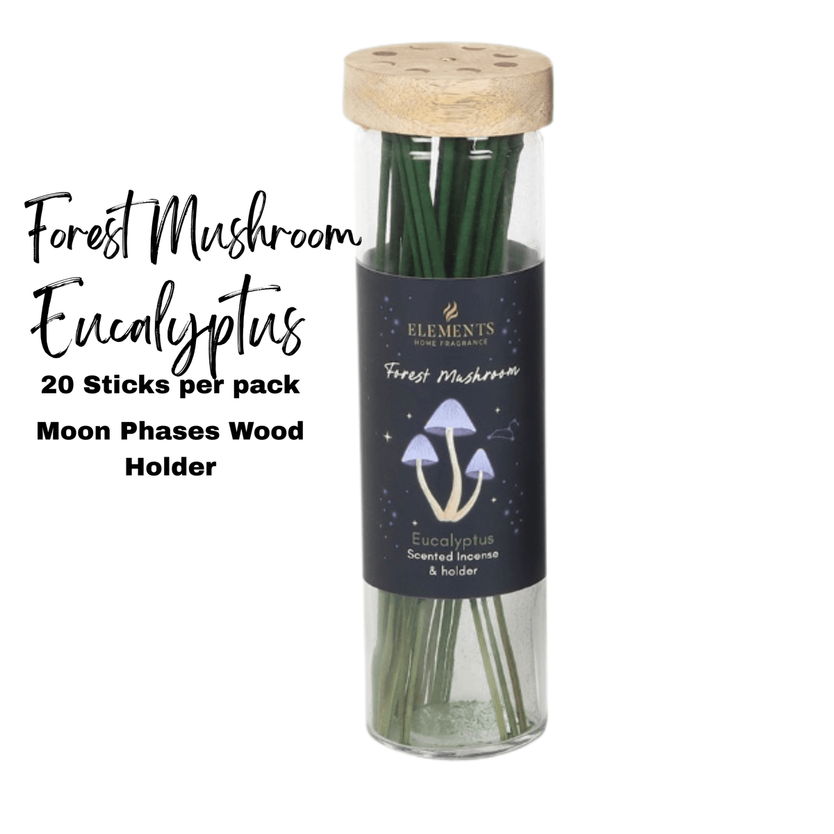 Midnight Forest Incense Sticks Large 40 Sticks per pack incense - Gothic & Alternative Gift - Haunted
