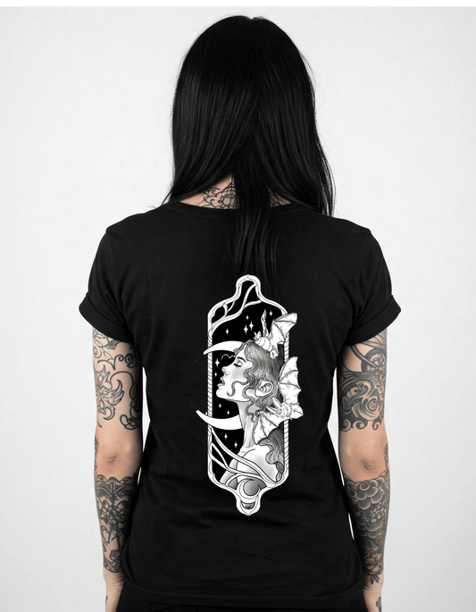 Midnight goddess T-Shirt Clothing - Gothic & Alternative Gift - Haunted