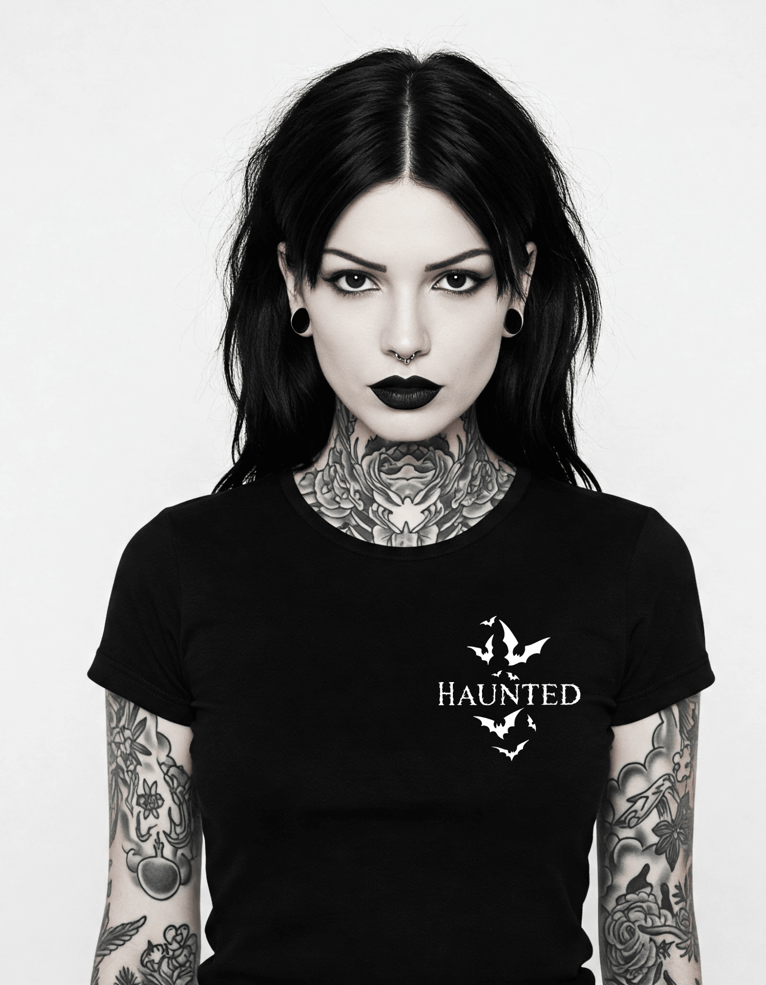 Midnight goddess T-Shirt Clothing - Gothic & Alternative Gift - Haunted