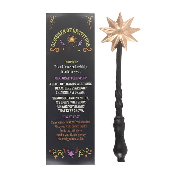 Mini Magic Wand in a Decorative box Accessories - Gothic & Alternative Gift - Haunted