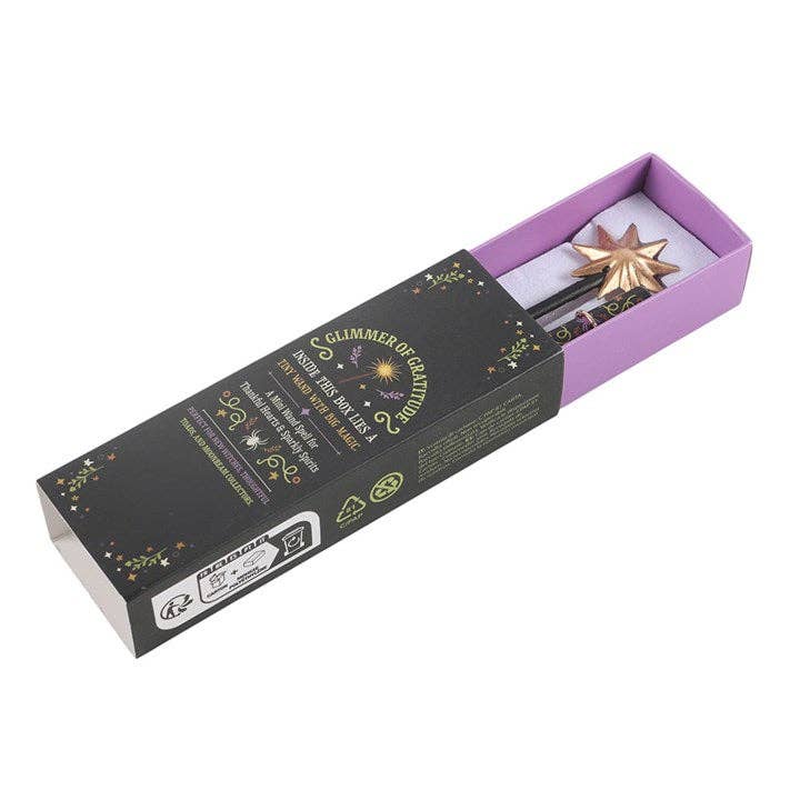 Mini Magic Wand in a Decorative box Accessories - Gothic & Alternative Gift - Haunted