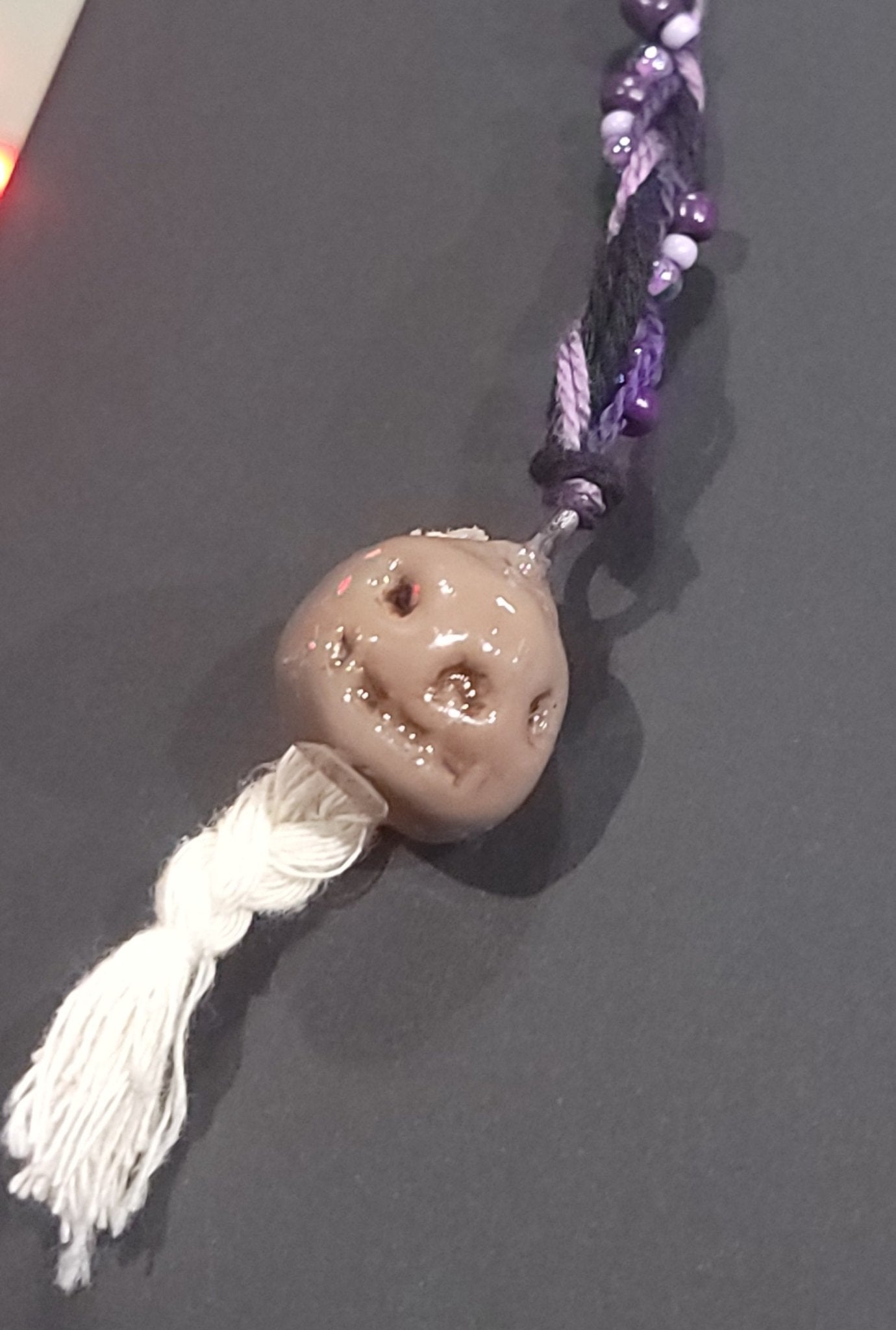 Mini shrunken head keychain v2 Jewelry - Gothic & Alternative Gift - Haunted