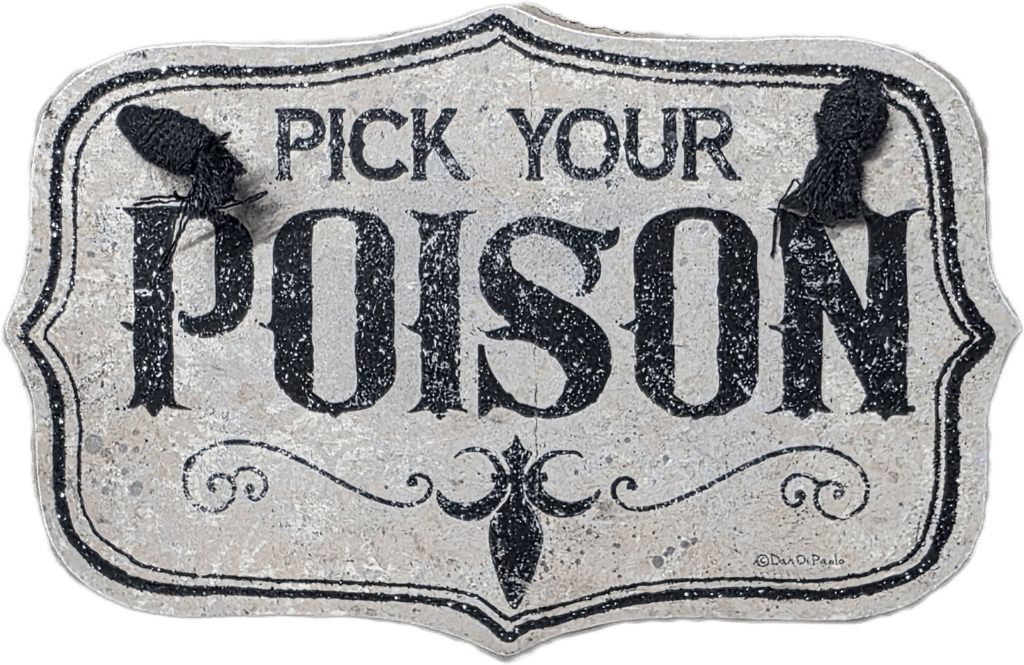 Mini Wood Halloween Signs - Gothic & Alternative Gift - Haunted