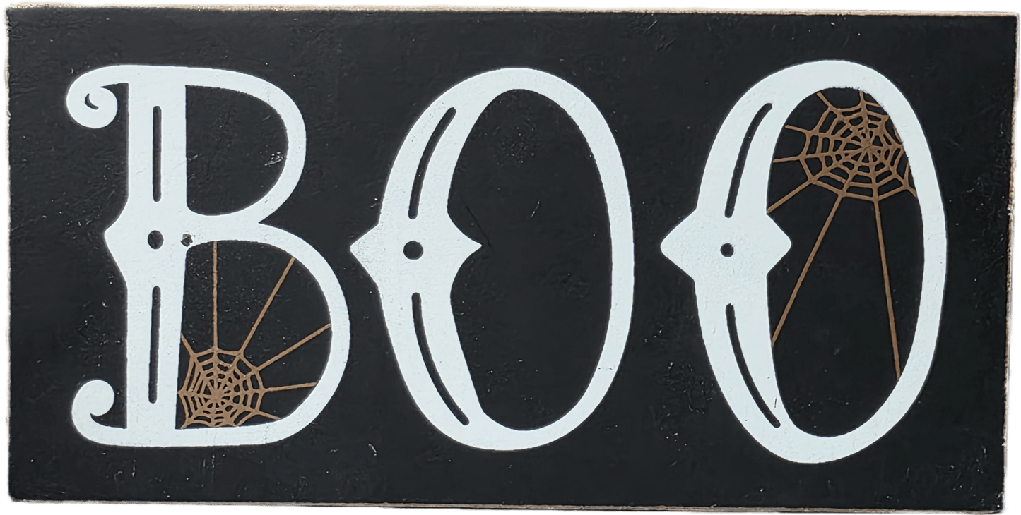 Mini Wood Halloween Signs - Gothic & Alternative Gift - Haunted