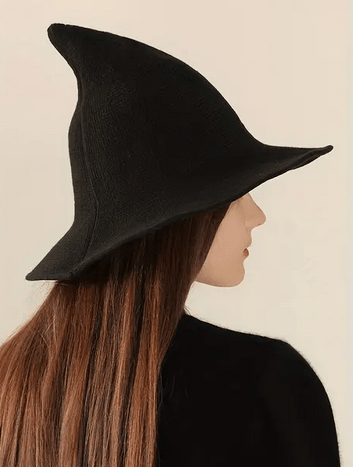 Modern Essentials Witch hat with small point Clothing Accessories - Gothic & Alternative Gift - Haunted