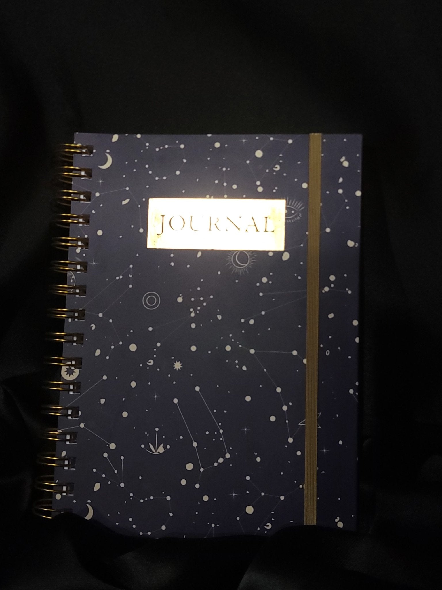 Moon and Stars Astrology Journal Books - Gothic & Alternative Gift - Haunted