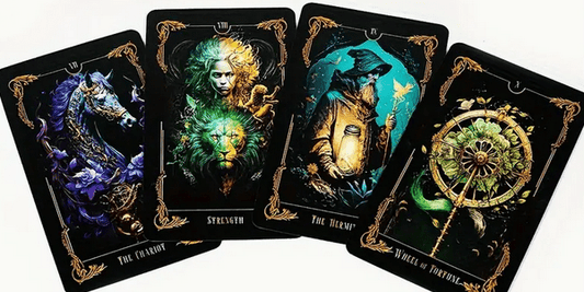 Moon compass tarot 78 card tarot deck Spiritual - Gothic & Alternative Gift - Haunted