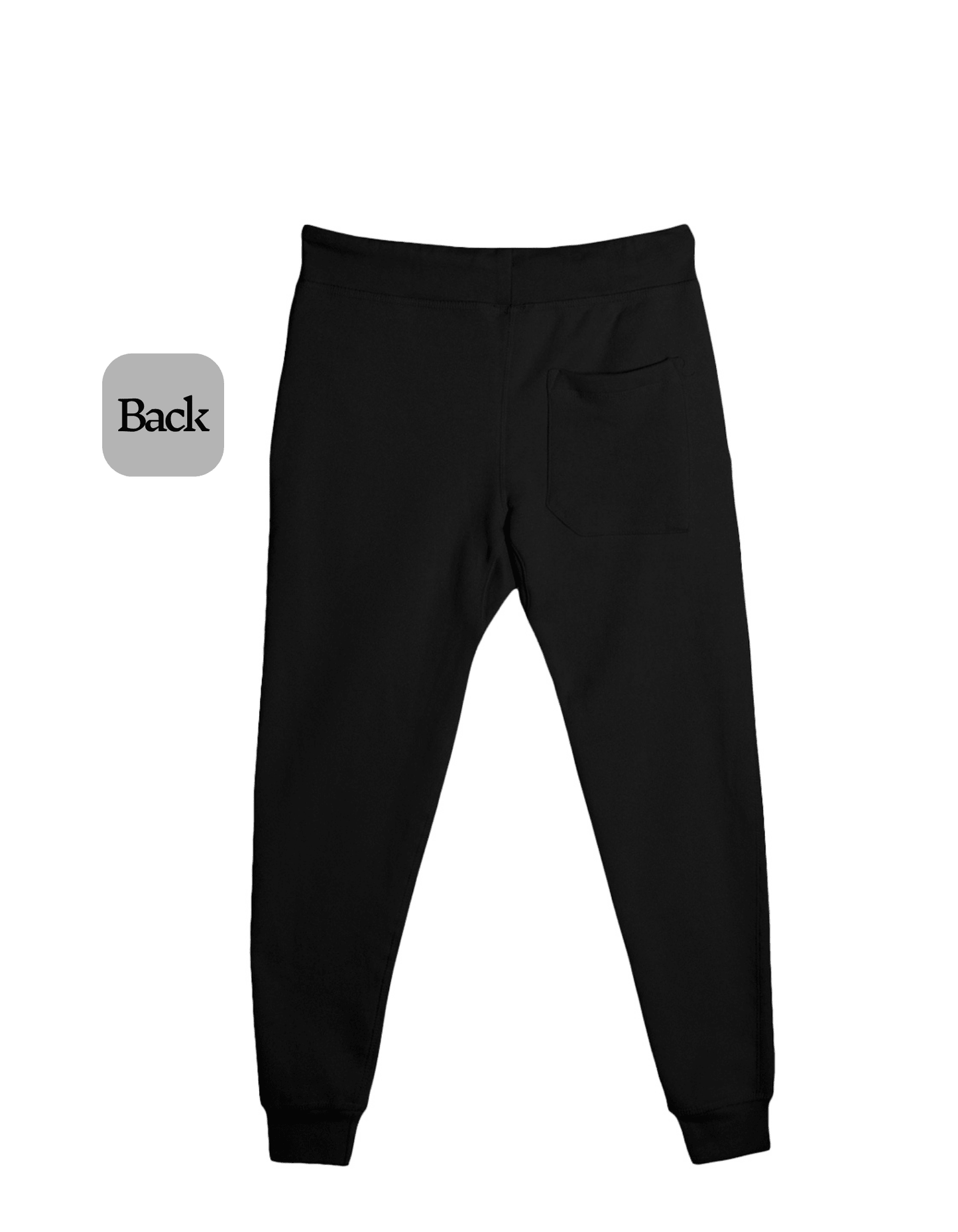 Moon Phases Premium Fleece Joggers Sweat pants Black Unisex Clothing - Gothic & Alternative Gift - Haunted
