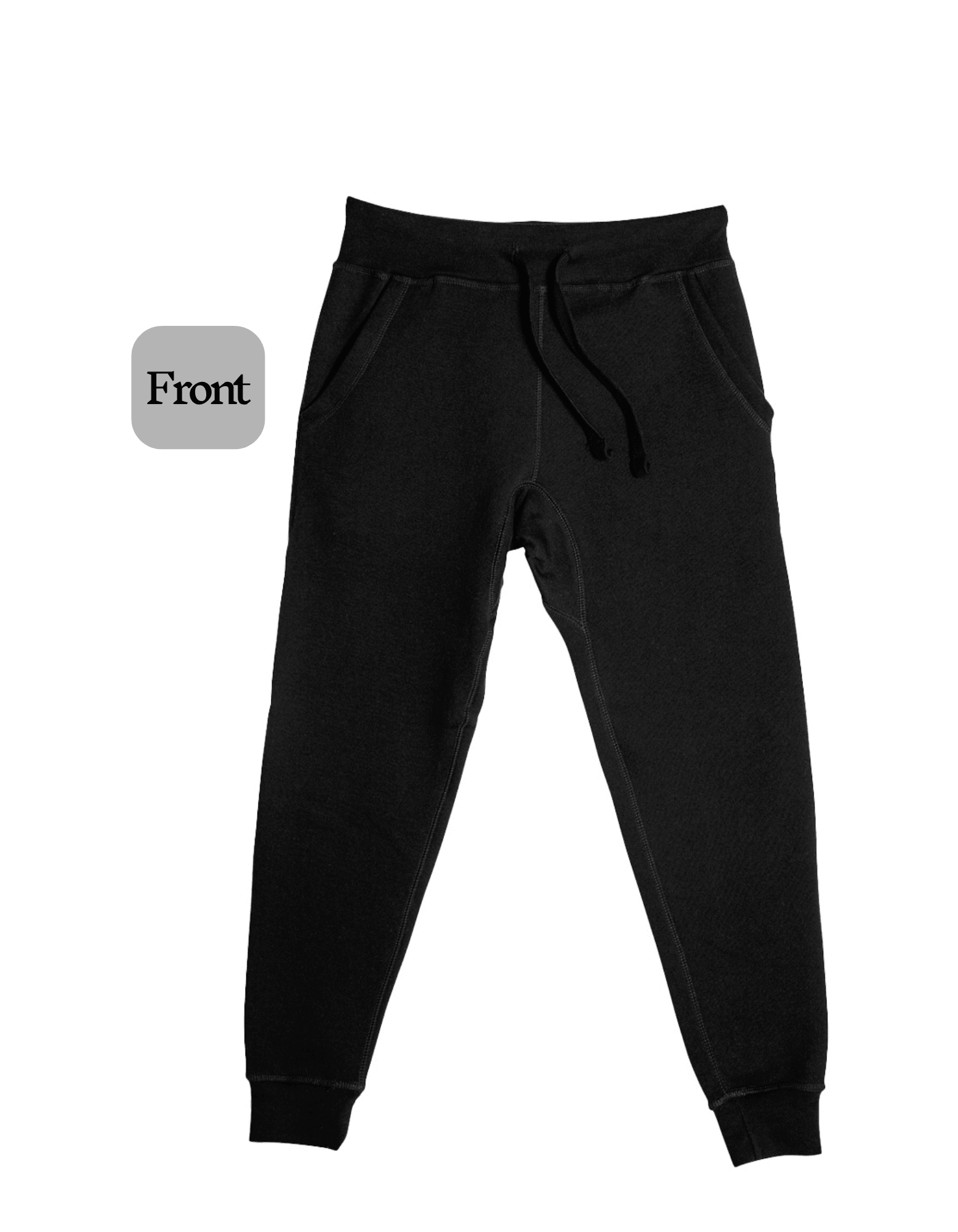 Moon Phases Premium Fleece Joggers Sweat pants Black Unisex Clothing - Gothic & Alternative Gift - Haunted