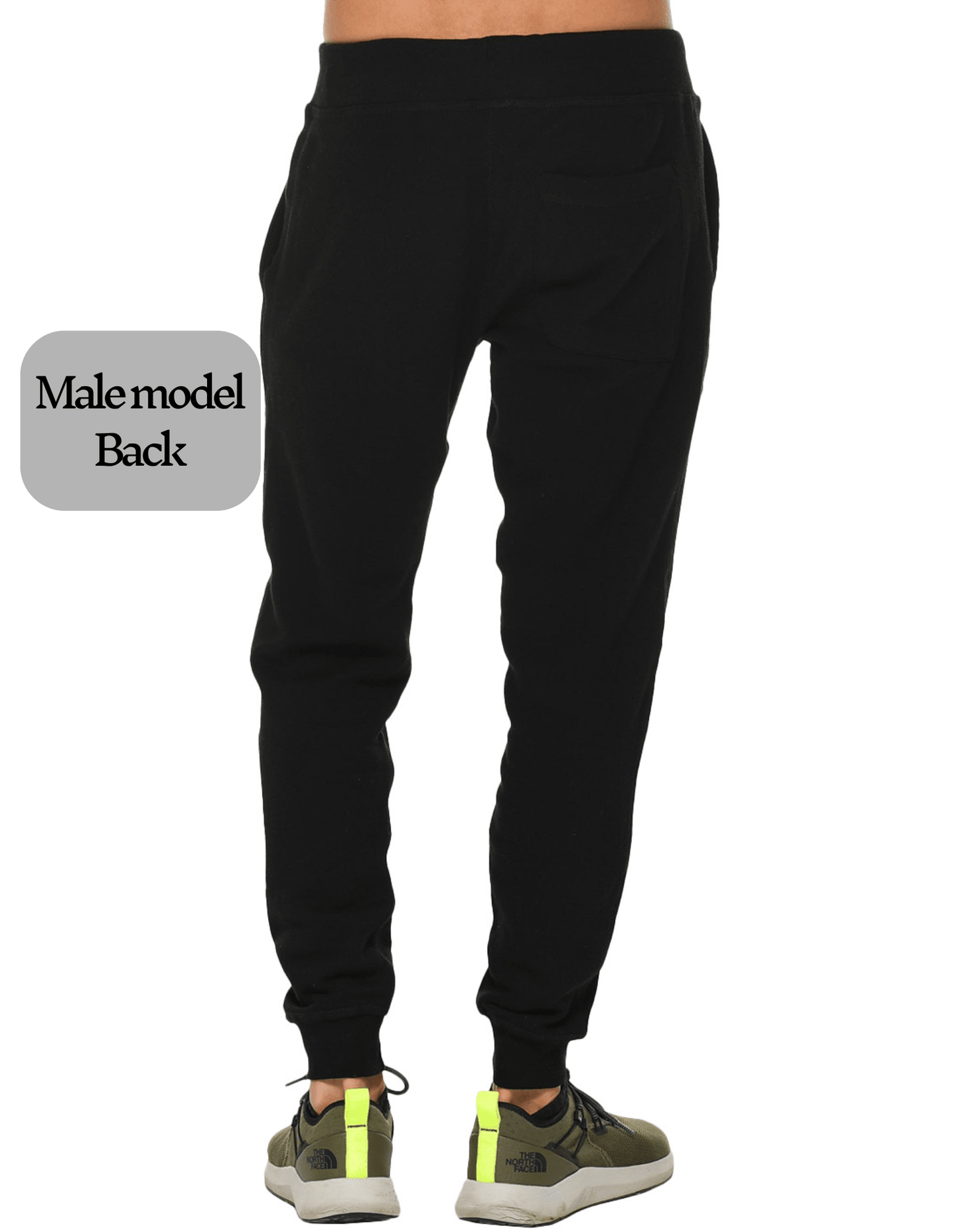 Moon Phases Premium Fleece Joggers Sweat pants Black Unisex Clothing - Gothic & Alternative Gift - Haunted