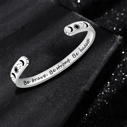 Moon, Sun and Stars cuff Bracelet Jewelry - Gothic & Alternative Gift - Haunted