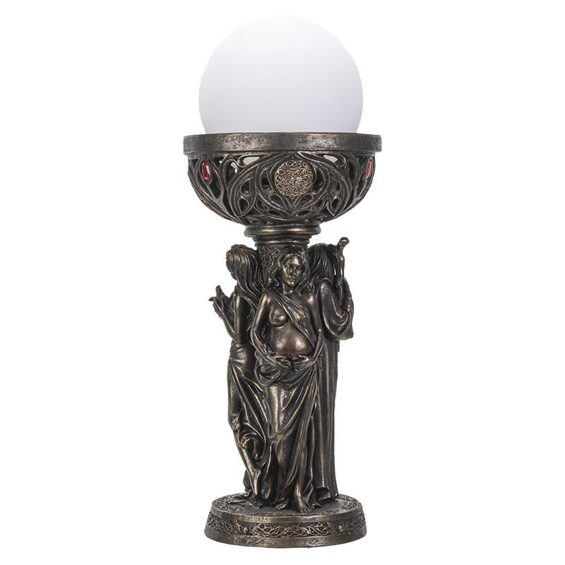 Mother Maiden Crone Lamp Home Decor - Gothic & Alternative Gift - Haunted