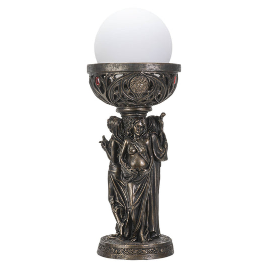 Mother Maiden Crone Lamp Home Decor - Gothic & Alternative Gift - Haunted