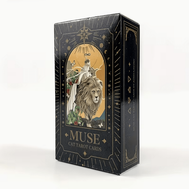 Muse Cat Tarot Card Deck Witch Supplies - Gothic & Alternative Gift - Haunted