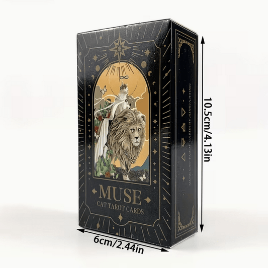 Muse Cat Tarot Card Deck Witch Supplies - Gothic & Alternative Gift - Haunted