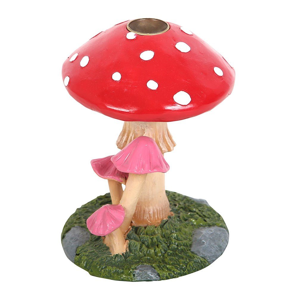 Mushroom Backflow Incense Burner Incense - Gothic & Alternative Gift - Haunted
