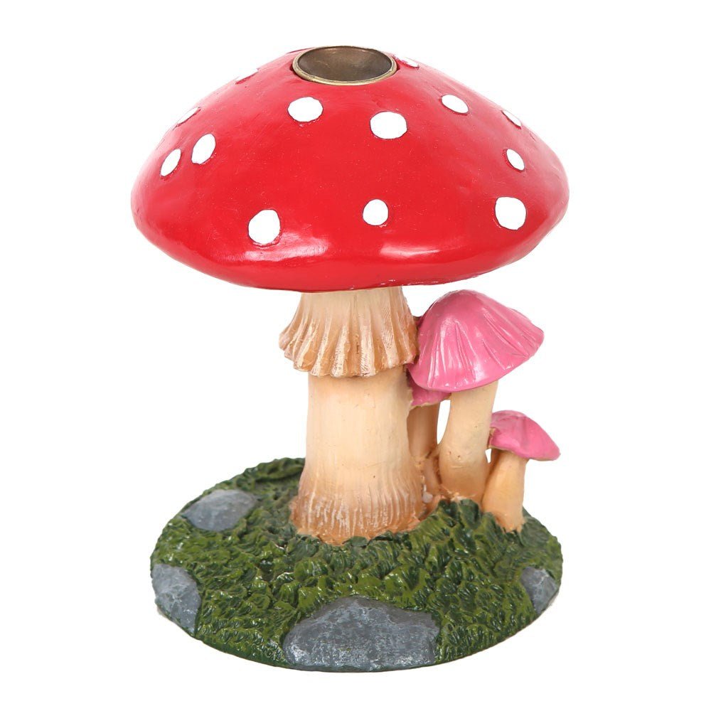 Mushroom Backflow Incense Burner Incense - Gothic & Alternative Gift - Haunted