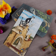 Mystical Cat Charm Tarot Card Deck Large Kitten Kitty Witch Supplies - Gothic & Alternative Gift - Haunted
