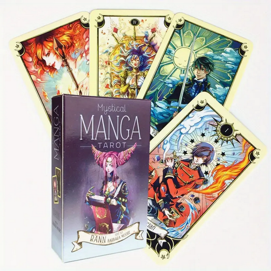 Mystical Manga Tarot Cards Witch Supplies - Gothic & Alternative Gift - Haunted