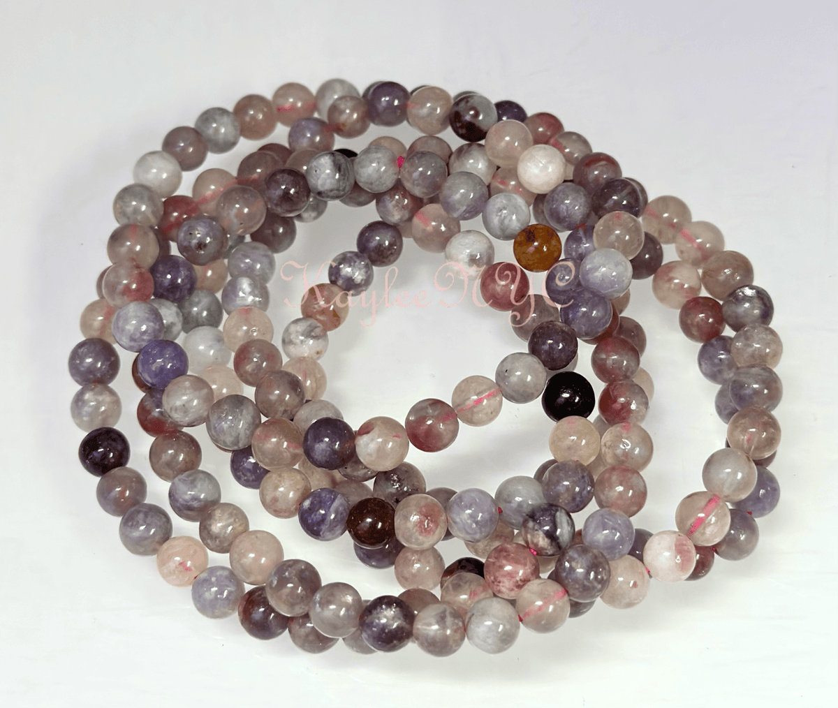 Natural Unicorn Stone 6mm Crystal Healing Stretch Bracelet Crystals - Gothic & Alternative Gift - Haunted