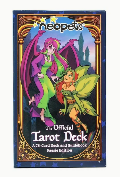 Neo Pet Faerie Edition Tarot Card Deck Witch Supplies - Gothic & Alternative Gift - Haunted