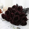 Never Die Rose-Silk Flower Black Rose Red Rose Purple Rose Wine Rose Accessories - Gothic & Alternative Gift - Haunted