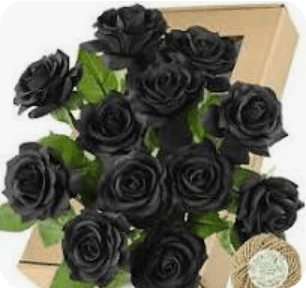 Never Die Rose-Silk Flower Black Rose Red Rose Purple Rose Wine Rose Accessories - Gothic & Alternative Gift - Haunted