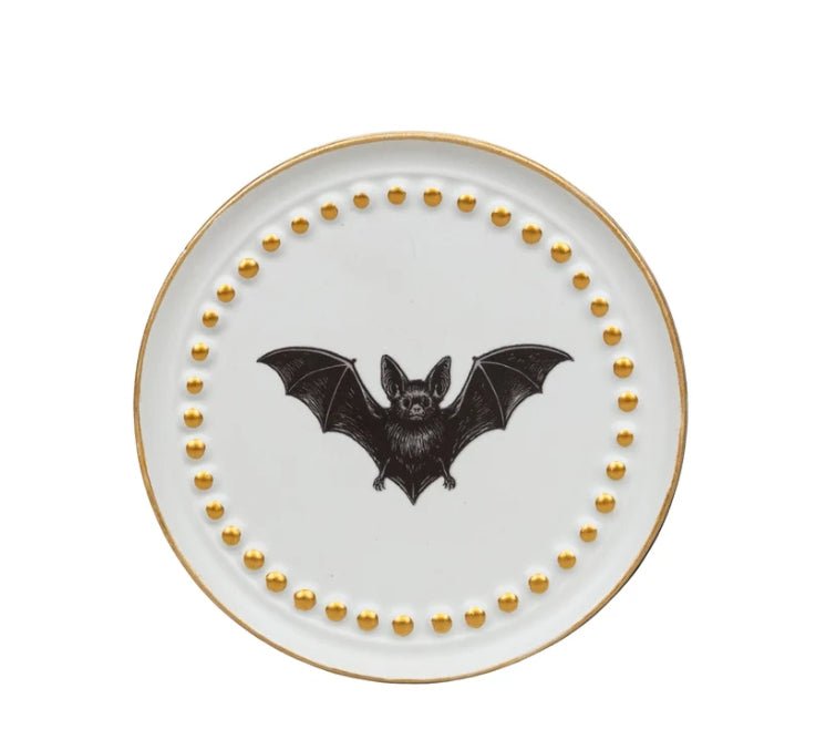 Night Creatures Haunting Flight Bat Halloween Candle Ceramic Candles - Gothic & Alternative Gift - Haunted