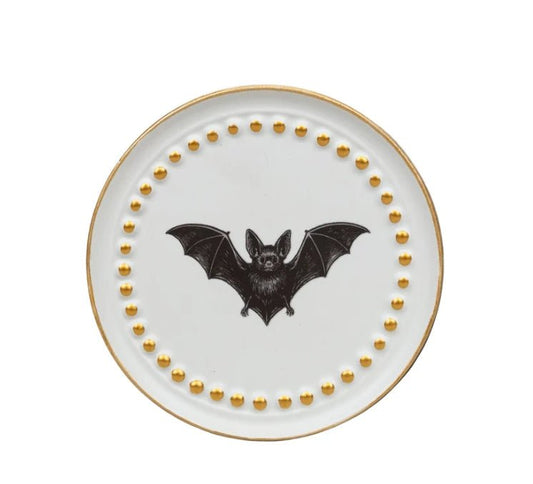 Night Creatures Haunting Flight Bat Halloween Candle Ceramic Candles - Gothic & Alternative Gift - Haunted