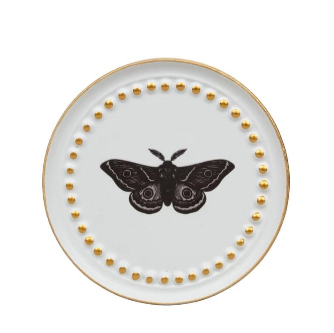Night Creatures Nocturnal Lure Moth Halloween Candle Ceramic Candles - Gothic & Alternative Gift - Haunted