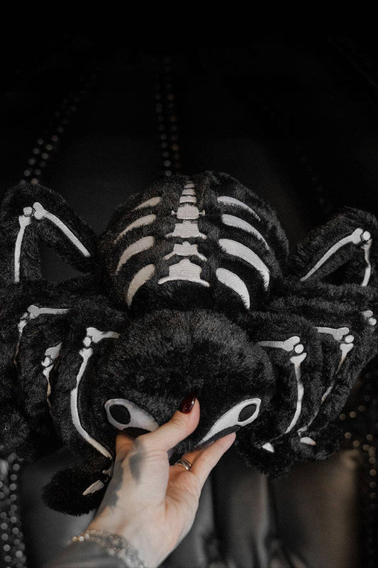 Nightcrawler Skeleton Spider Plush Stuffed Animals - Gothic & Alternative Gift - Haunted