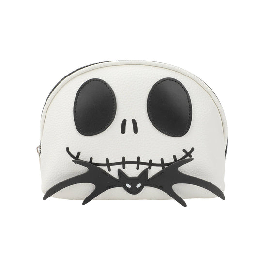 Nightmare Before Christmas Jack Skellington White Cosmetic Bag Accessories - Gothic & Alternative Gift - Haunted